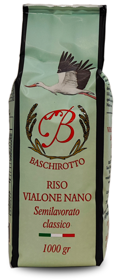 Riso Vialone Nano Semilavorato - Azienda agricola Baschirotto - Nogara
